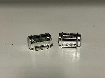 2 ALL CHROME DCP 1/64 359/379/389 PETERBILT SHORT TANKS W/ STEPS