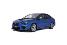 1/18 Subaru WRX STI (S207) 2015 Blue Resin Model Car by Otto Mobile OT1182