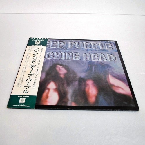 Deep Purple Machine Head Vinyl Record Obi Poster Hard Rock Heavy Metal Japan - Picture 3 of 12