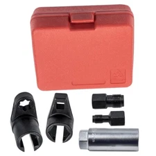 Oxygen Sensor Socket O2 Thread Chaser Remover Offset Wrench Tool M12 M18 5pcs