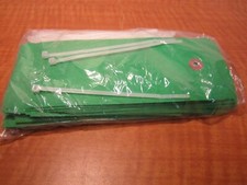 QUALITY RESOURCE GROUP T612-G Green Tyvek Blank Tags, 6-1/4 x 3-1/8 In