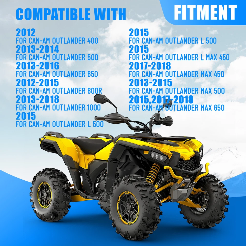 Complete Seat For Can-Am Outlander 400 500 650 800R 1000 L500 2012-2018 - Image 3 of 4