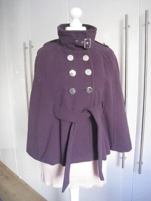 Lagenlook Jacke Überwurfmantel Überwurf Mantel Kimono Lila von Jessica Gr.40 - Bild 1 von 4