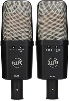 Warm Audio WA14 Condenser Microphone Stereo Pair - New! - ProSoundUniverse.
