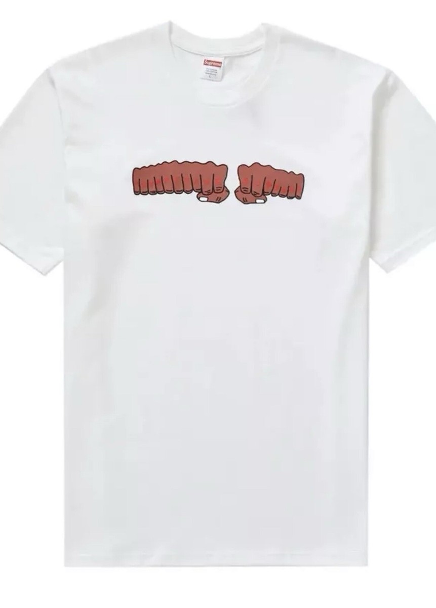Supreme x Toy Machine Fist Tee SS24 Size Medium White | eBay
