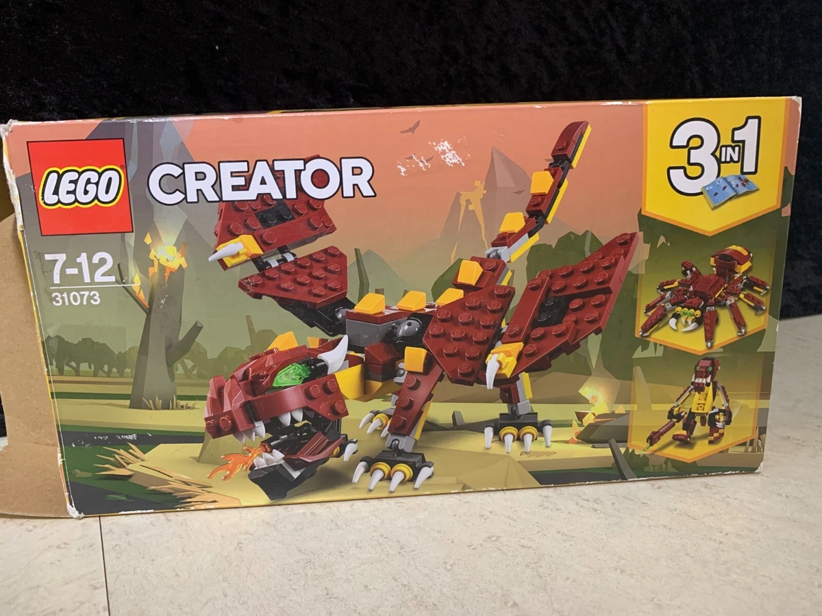 Lego Creator 31073 Mythical Creatures Complete With Instruction