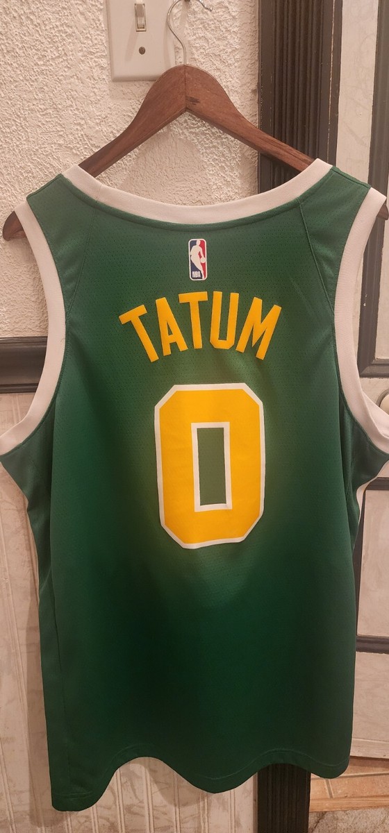 NBA Nike 2018-19 Boston Celtics Jayson Tatum Jersey 0 Earned 52