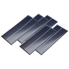 5Stk 6V 250mA Poly Solarpanel Mini Solar Paneel DIY für Ladegerät 165mmx65mm
