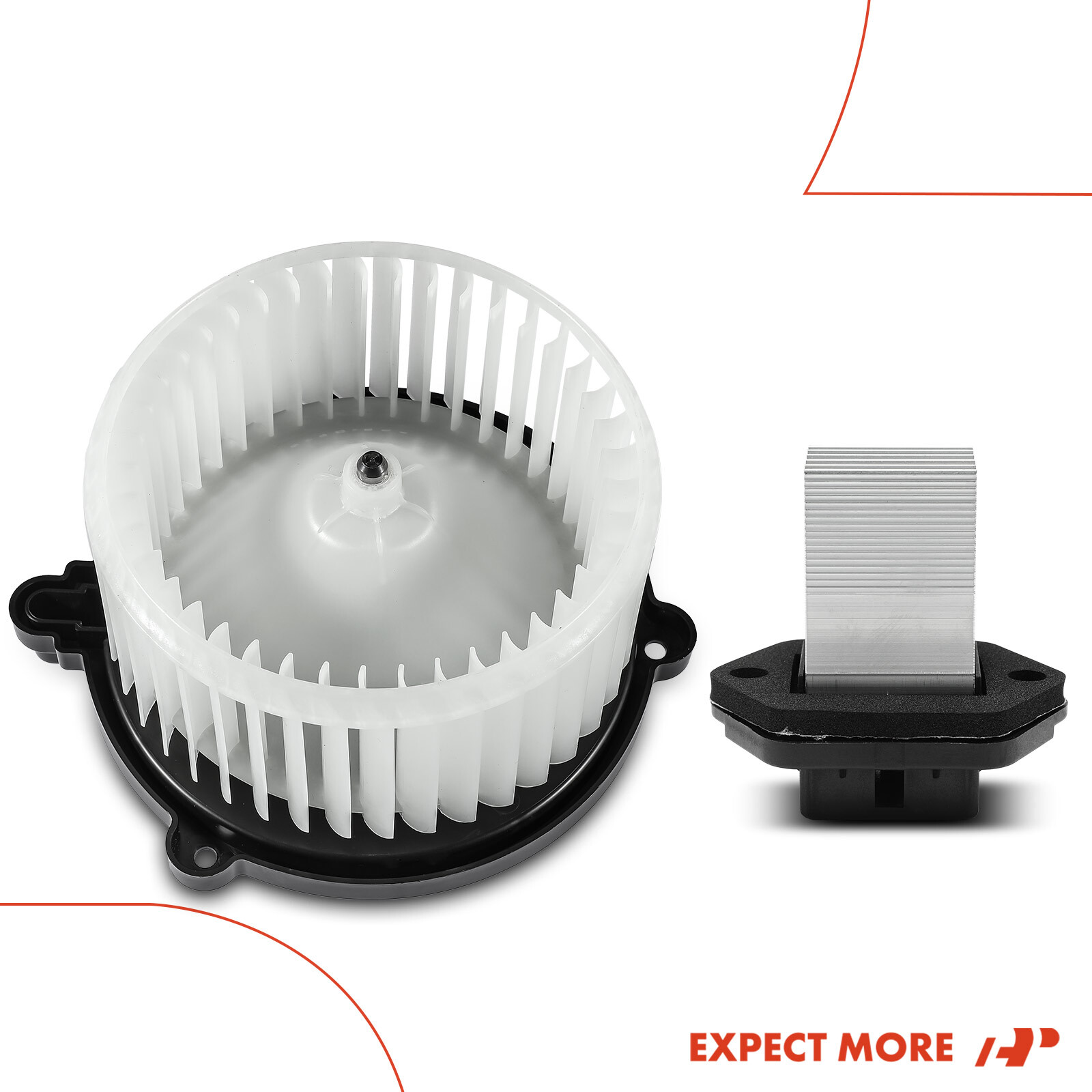 New Front HVAC Blower Motor & Resistor for Kia Sportage 0710 Hyundai