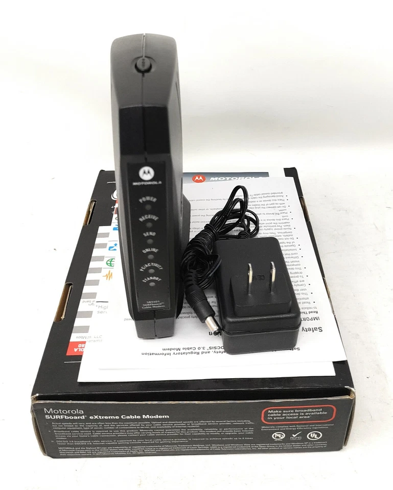Motorola SURFboard eXtreme Cable Modem DOCSIS 3.0 (SB6121) - Image 3 of 4