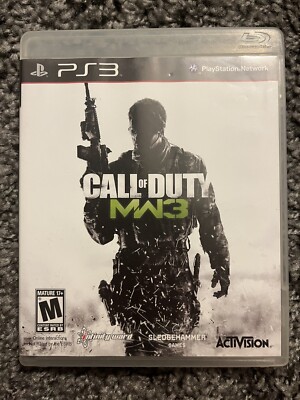 Call of Duty Modern Warfare 3 Playstation 3 Sony PS3 COD MFW3 Activision