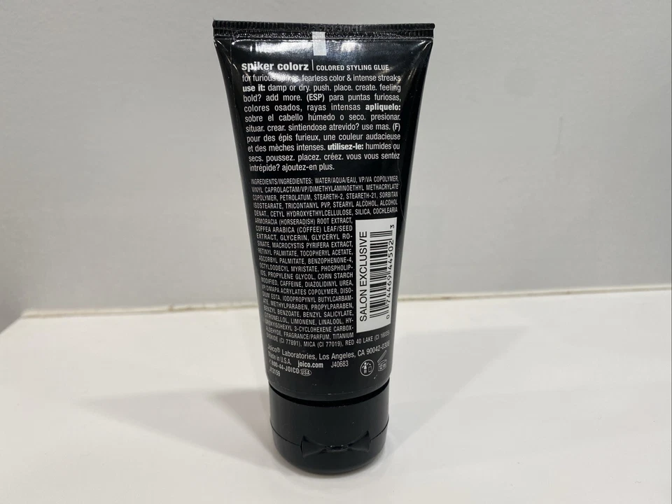Pegamento de peinado Joico ICE Hair Spiker Colorz color rojo 50 ml/1,7 oz nuevo de stock Foto 2 de 3