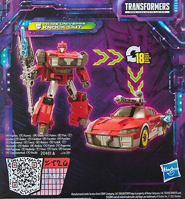 Transformers Generations Legacy Deluxe Knock-Out