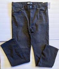 NWT Boy's Old Navy Black Skinny Jeans - Built-in Flex - Size 18 Plus