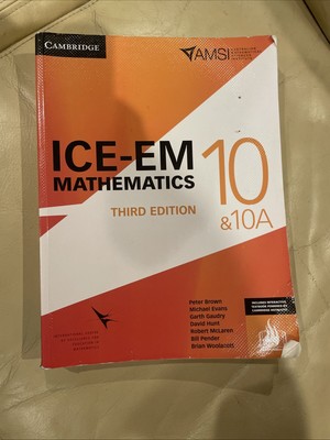 ICE-EM Mathematics Year 10 by Peter Brown, David Hunt, Garth Gaudry ...