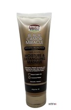 African Pride Black Castor Miracle Moisture & Detangling Masque 8oz