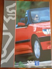 Peugeot 306 Cabriolet brochure Oct 1995