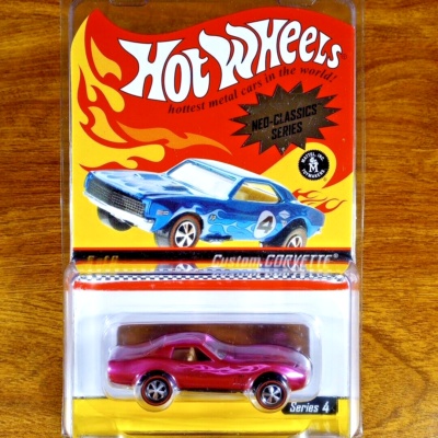 Hot Wheels RLC Neo-Classics Series Custom Corvette 2605/11000 Pink