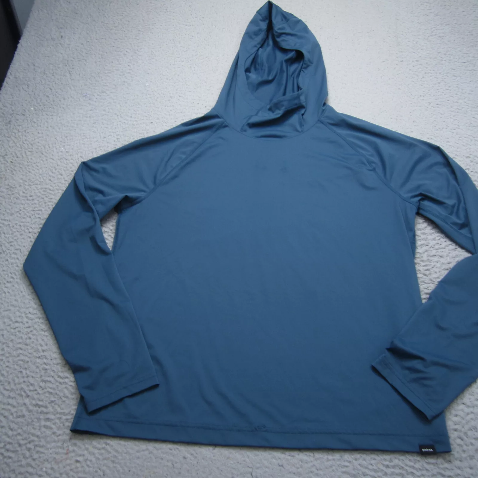 prana performance hooded sweatshirt hiking gym workout running shirt