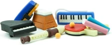 Iwako School Eraser #2 Carded Set Made in Japan S-3880