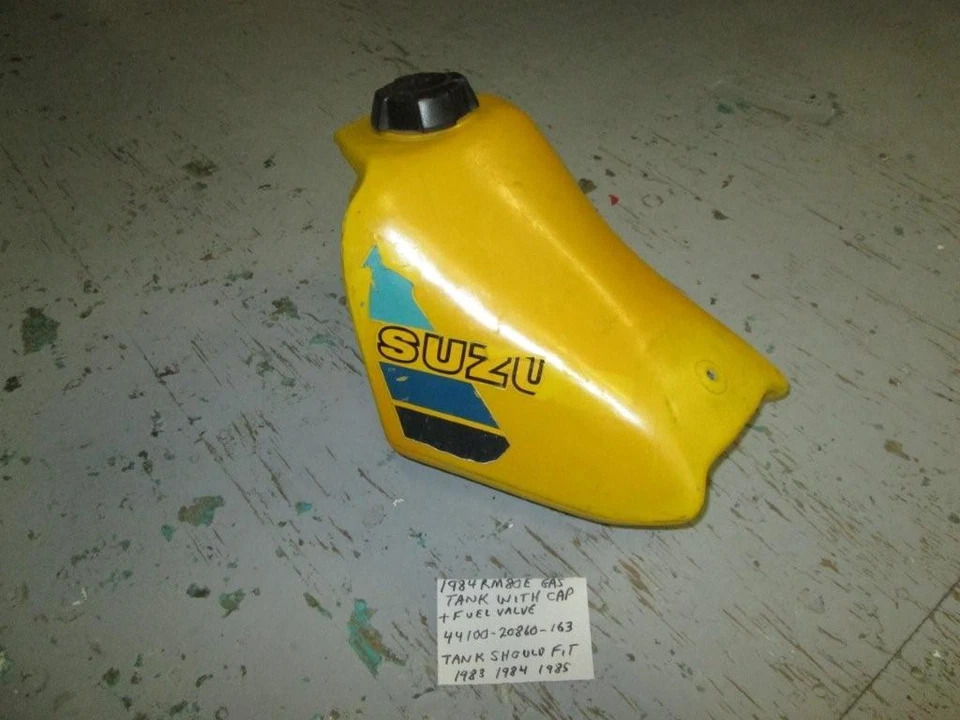 Suzuki 1984  RM80E fuel tank 44100-20860-163 - Image 4 of 4