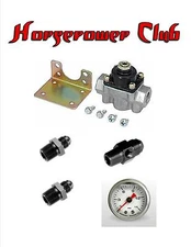 Quick Fuel 30-803 Holley Fuel Pressure Regulator Fittings Gauge Adapter