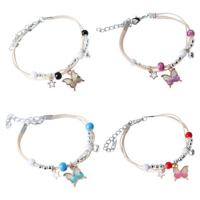 Lightweight Butterfly Adjustable Bracelet for Daily Wear Fashion Jewelry Gift