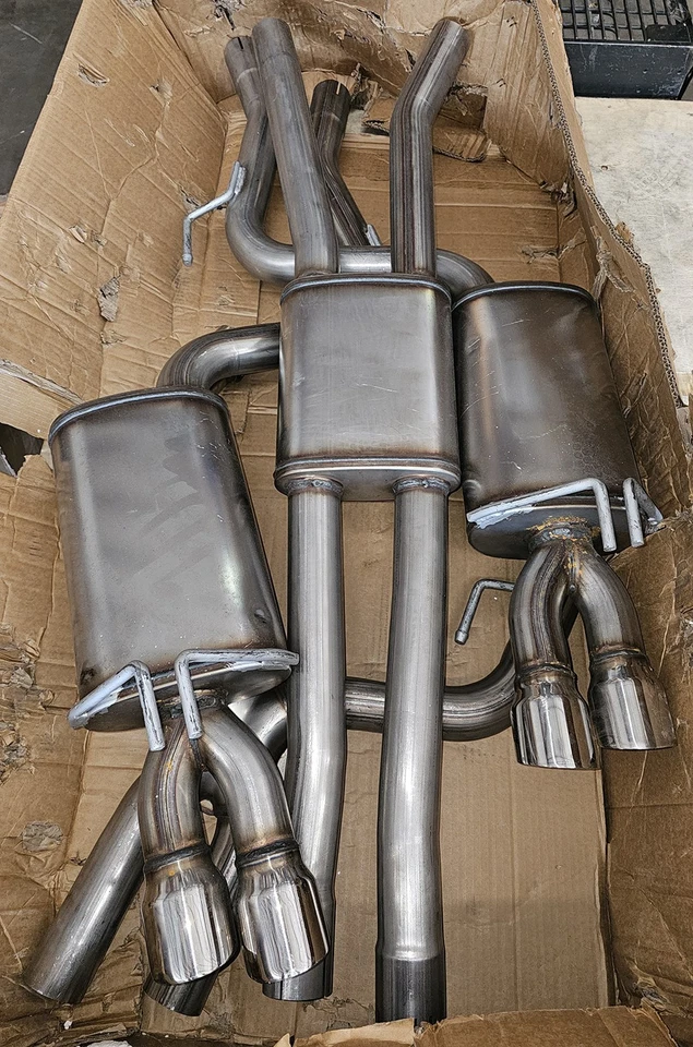 USED Stainless CatBack Exhaust Muffler System 08-09 Pontiac G8 GT/GXP 6.0L/6.2L - Изображение 3 из 4