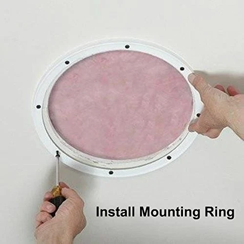 Fundas de altavoz universales de montaje en superficie blancas de 10", par RH-4002-10-2-A Foto 2 de 4