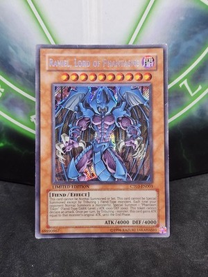 Yugioh Raviel, Lord of Phantasms CT03-EN003 Secret Rare MP