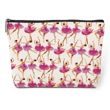 Watercolor Makeup Bag Dance Gifts Dancer Ballet Lovers Gift Elegant Recital G...