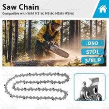 3 or 8LP. 050 57DL Semi Chisel Tungsten Carbide Chainsaw Chain Suitable for Stih
