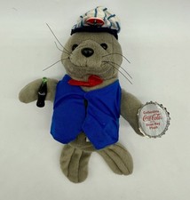 Coca Cola Collectible Bean Bag Plush 1998 Seal in Delivery Outfit Coke New