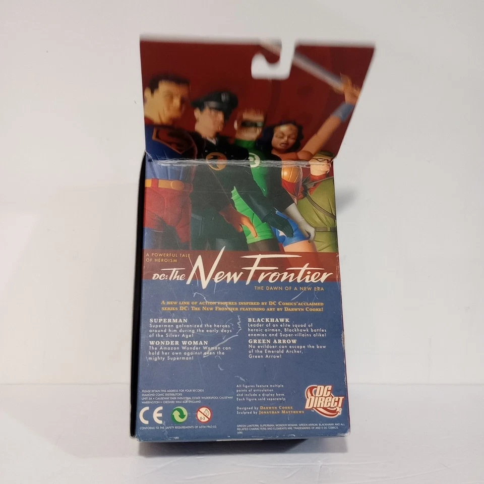 Figura de acción coleccionista Green Lantern DC Direct The New Frontier nueva Foto 4 de 4