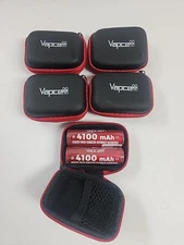 10 Vapcell S41 3.7V Li-Ion Rechargeable Battery 4100 mAh W/Case