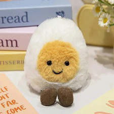 Jellycat Amuseable Laughing Boiled Egg Plush Toy   Authentic Retired NWT HOT