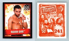 Noam Dar #241 WWE The Ultimate Collection 2017 Topps Sticker