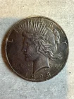 1923 Peace Silver Dollar 90% Silver $1 Coin. FREE SHIPPING!!! NO RESERVE!!!