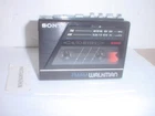 Vtg Sony Walkman WM-F77 FM/AM Stereo Cassette Player for PARTS AS-IS radio plays