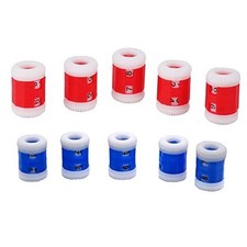 Booge 10 Pcs 2 Sizes Plastic Knit Counter Knitting Crochet Stitch Marker Row