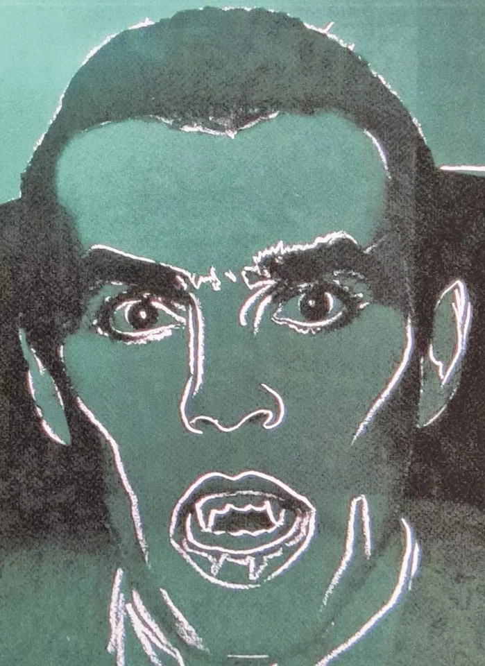 ANDY WARHOL * Dracula * 50 x 35 cm * signed lithograph * limited # xx/125 - Bild 3 von 4