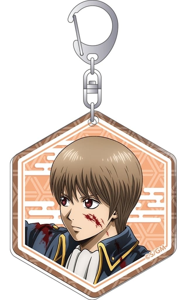Sogo Okita Acrylic Keychain Gintama: The Movie - Yoshiwara Great Fire Pre-owned