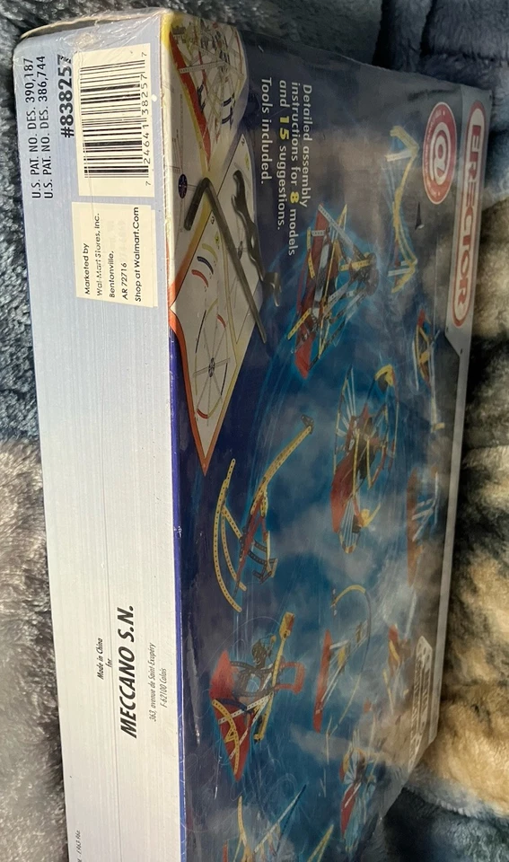 2003 NiB Erector Motorized Ferris Wheel Set Meccano 8257 Construction 477 Pieces - Image 4 of 4