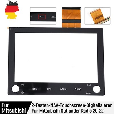 8'' NAV Touchscreen Digitizer für 19-2022 Mitsubishi Outlander Radio 8740A040 DE