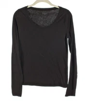 No Boundaries Long Sleeve Black Top Size M (8-10)