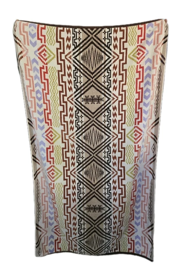 Pendleton Par (2) Toallas Spa Playa Gran Tamaño Colección Hogar 38" X 66" Azteca Foto 3 de 4