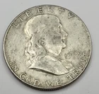1963-D Franklin Half Dollar 90% Silver US Coin