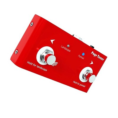 1 PC Wiederaufladbarer drahtloser Bluetooth Page Turner Pedal Controller Zubehör