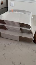 30PCS Small Cardboard Shipping Boxes Assorted Sizes White Mailers 6x4x4 9x6x4 10