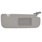 Passenger Right Side Sun Visor with Makeup Mirror For Hyundai Elantra 11-15 Gray